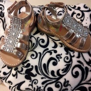 Toddler Size 5 Rhinestone sandals